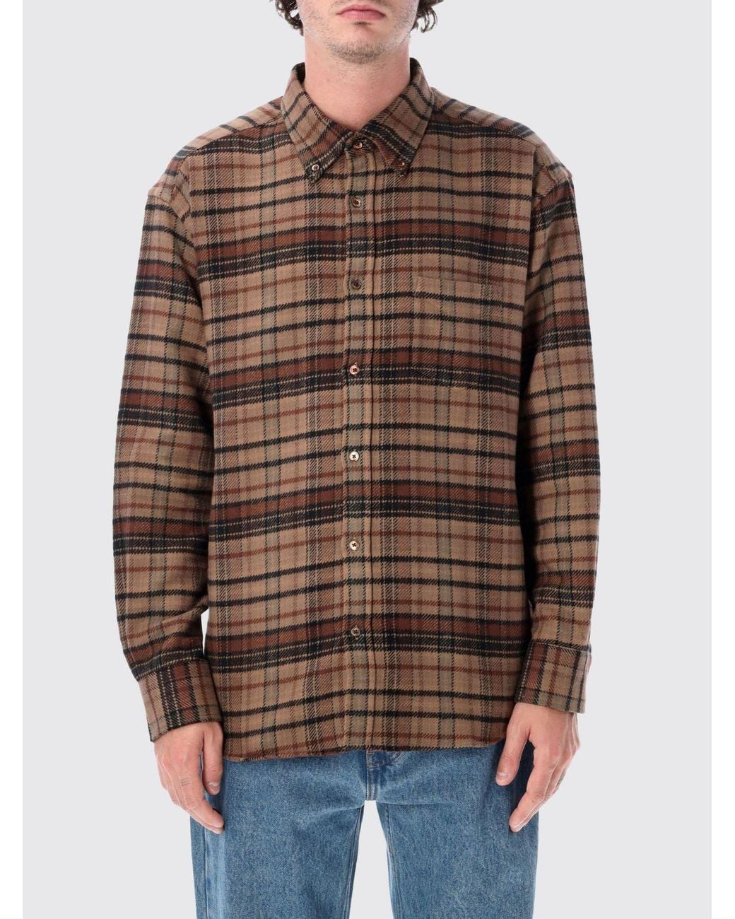 Portuguese Flannel Brown T-Shirt for men