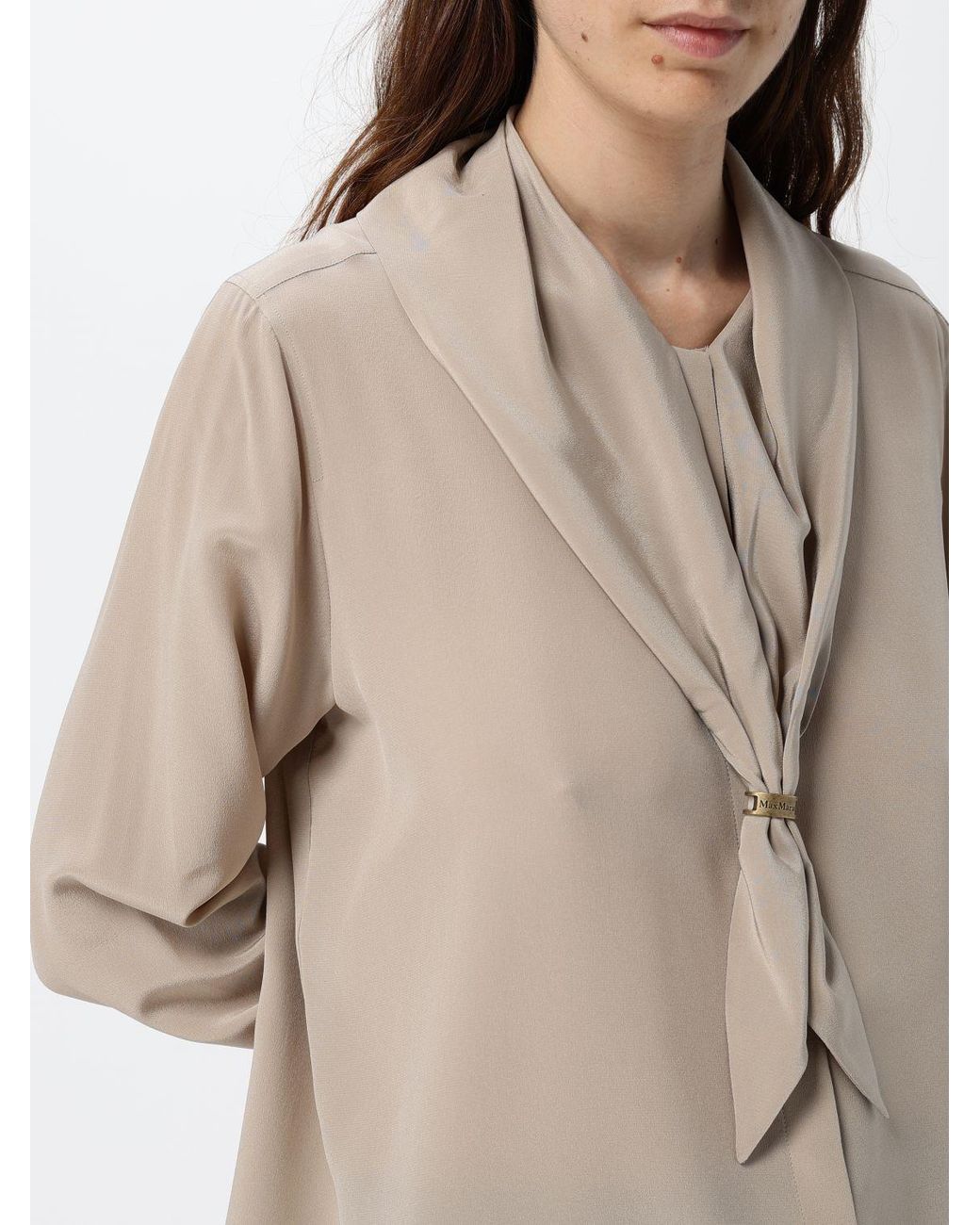 Camicia di Max Mara in Natural