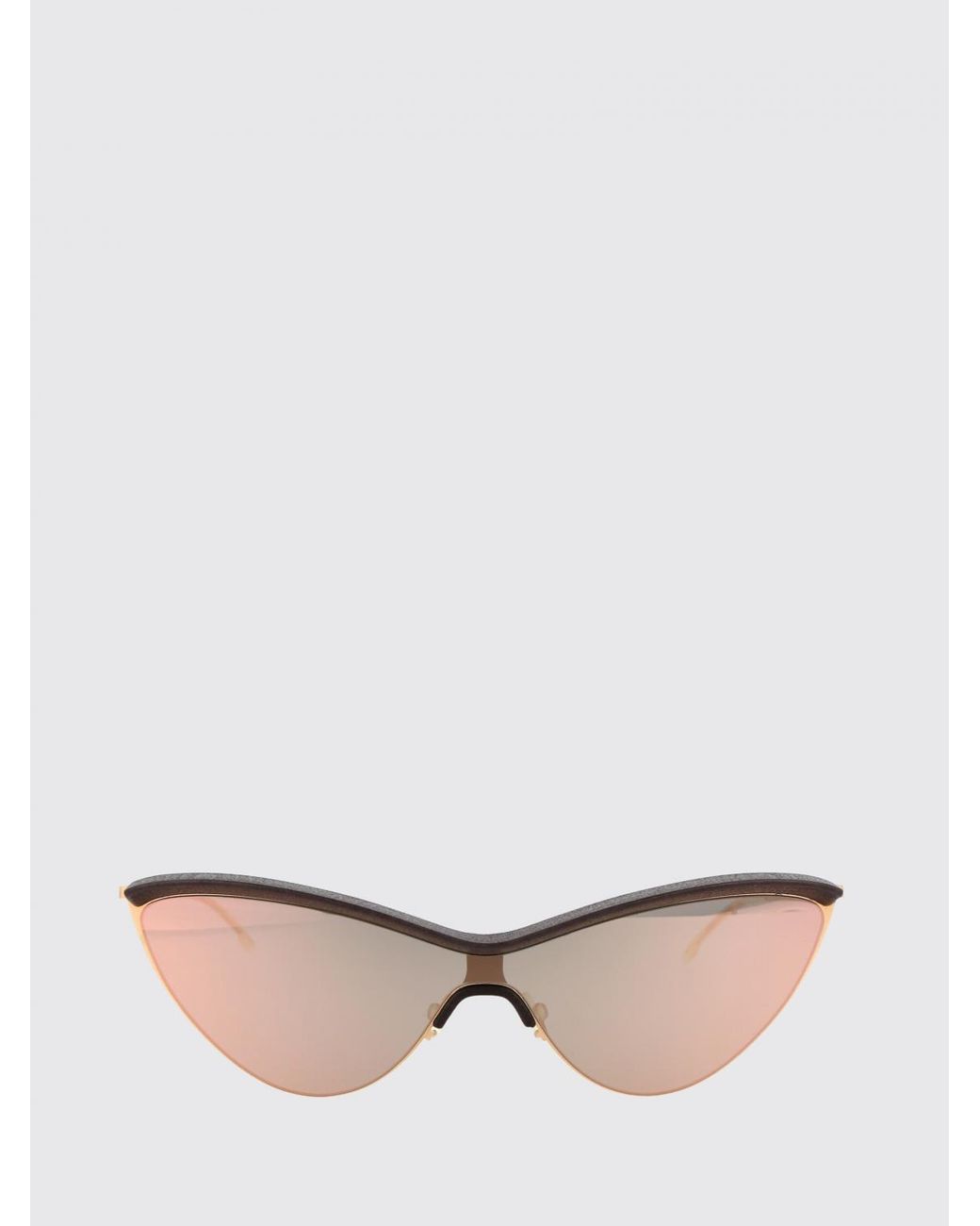 Mykita Brown Stainless Steel Sunglasses for men