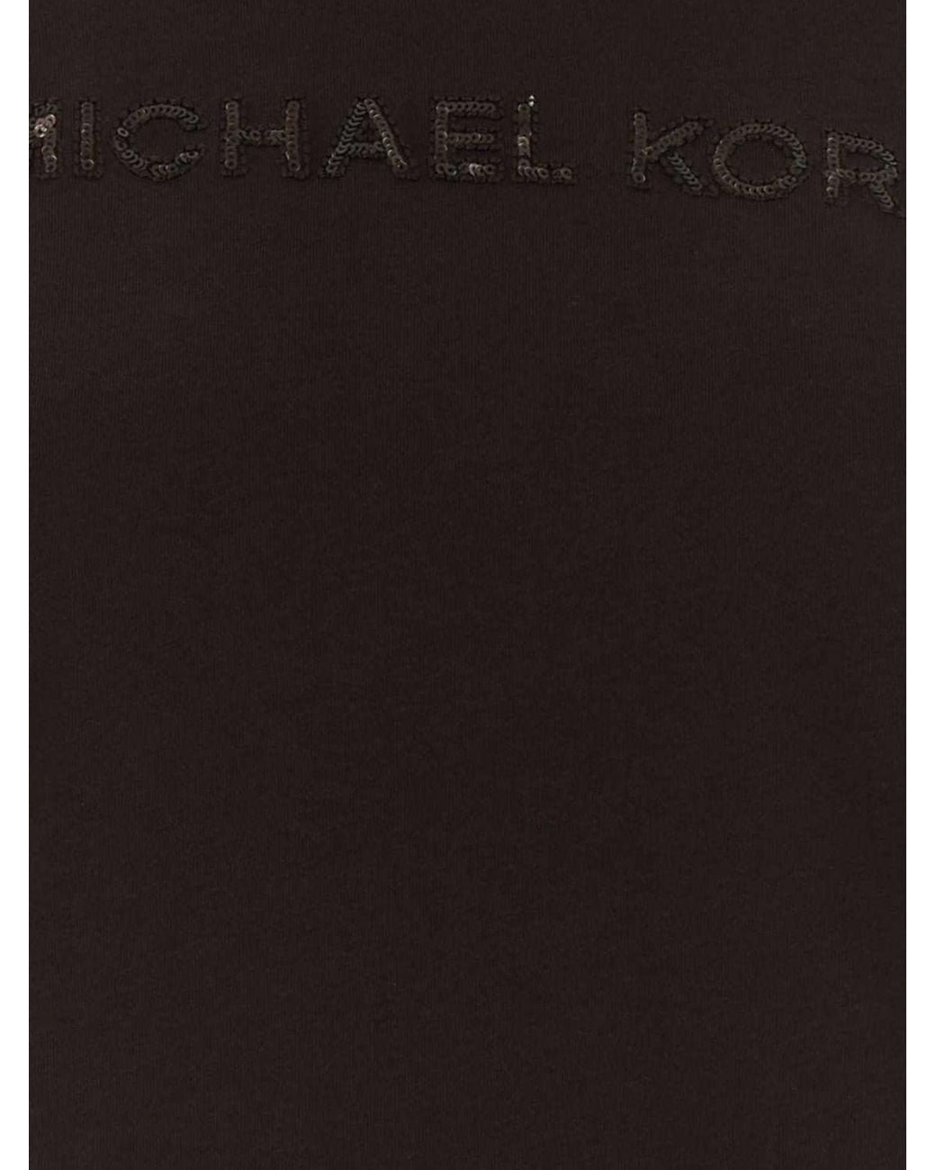 Michael Kors Black Crewneck T-Shirt
