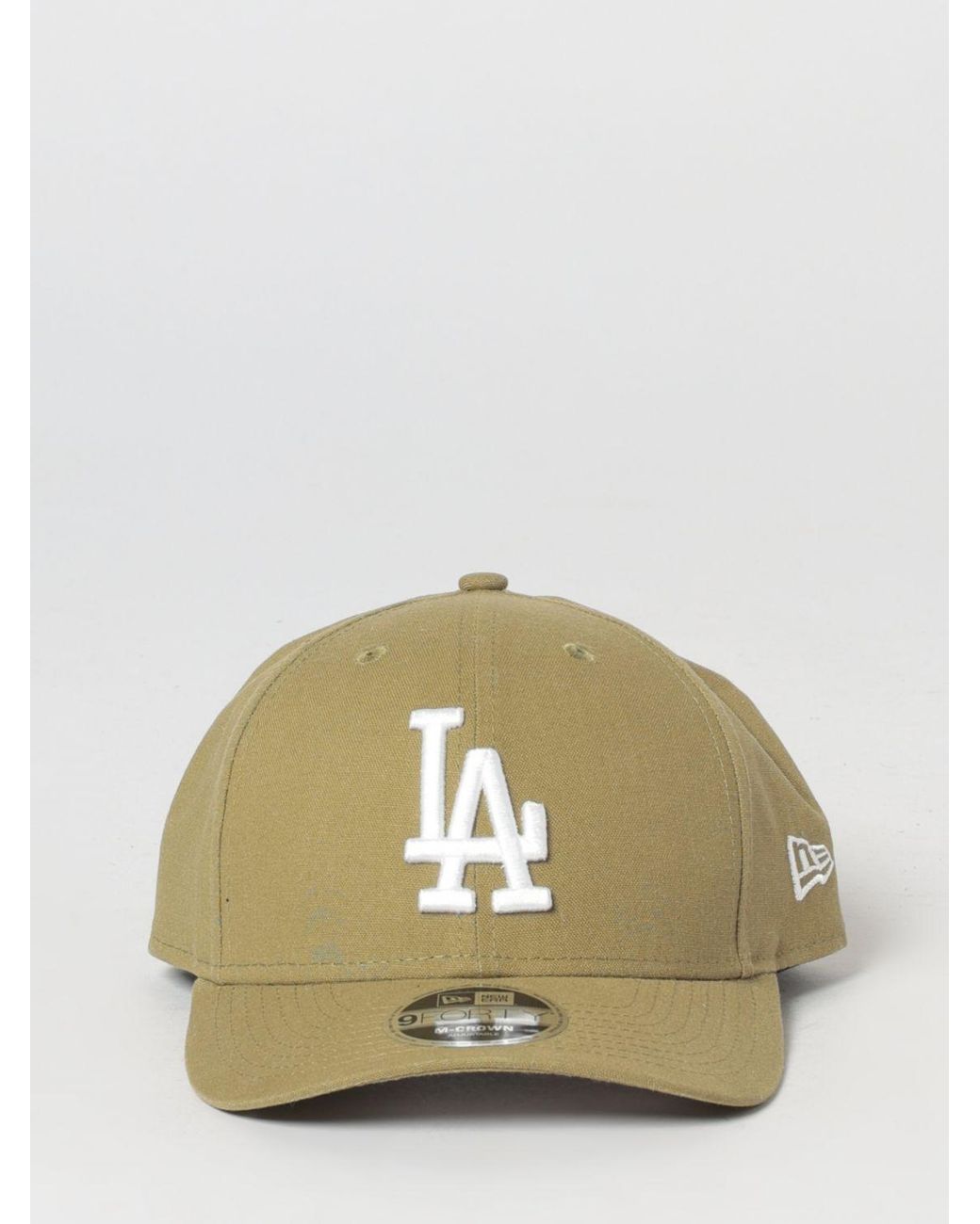KTZ Green 9Forty Los Angeles Dodgers Cotton Cap With Embroidered Logo for men