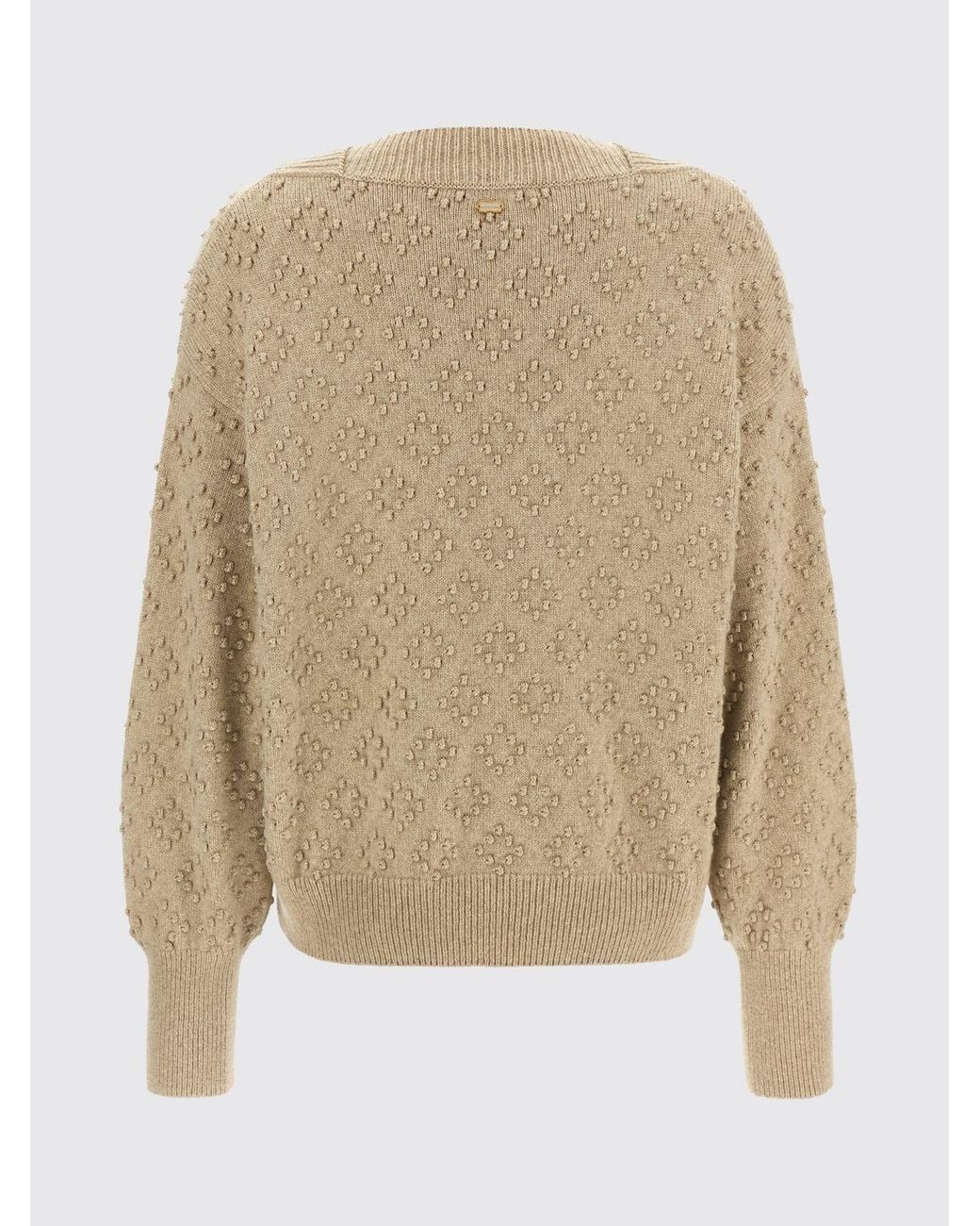 Agnona Natural Dropped-Shoulder Crewneck Jumper