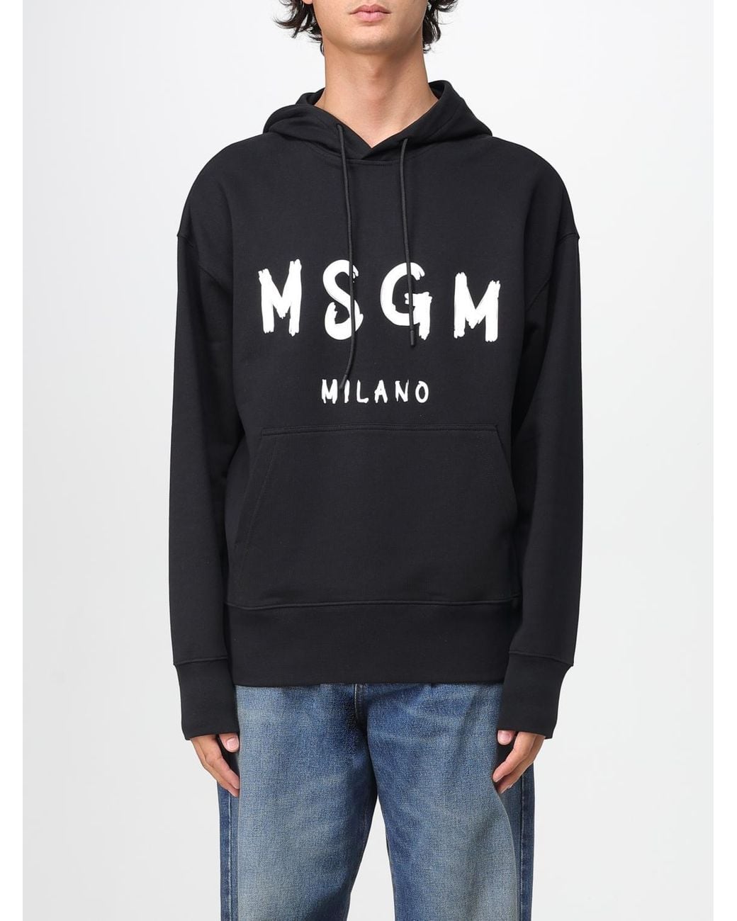 Sudadera Hombre MSGM de hombre de color Blue