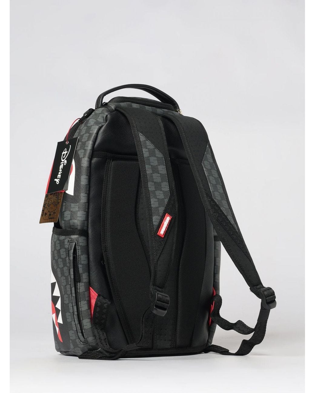 Zaino Disney Scrooge Money Con Stampa A Scacchi di Sprayground in Gray da Uomo