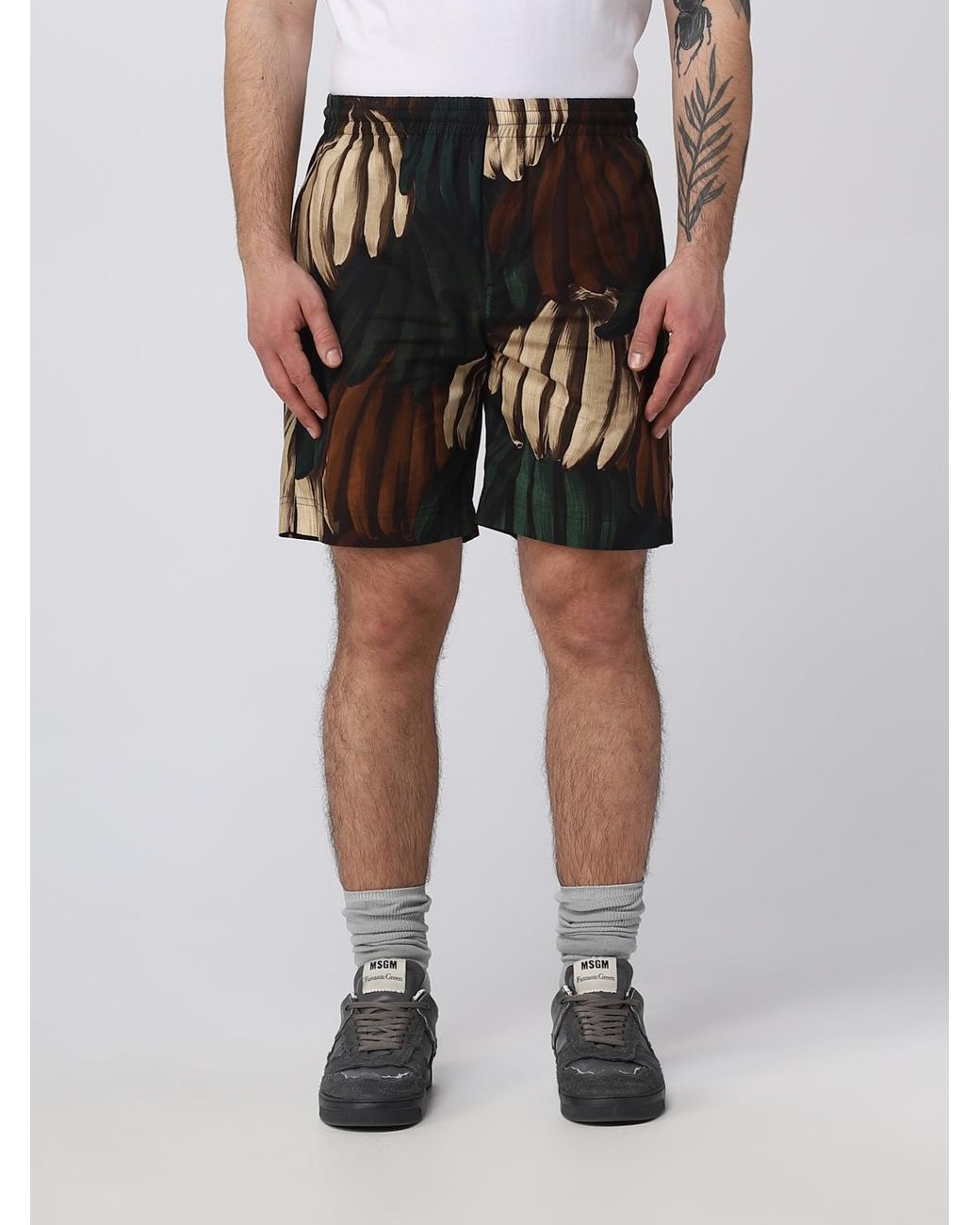 MSGM Black Short for men