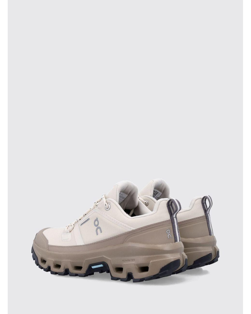 On Shoes White Waterproof Cloudrock Low Sneakers