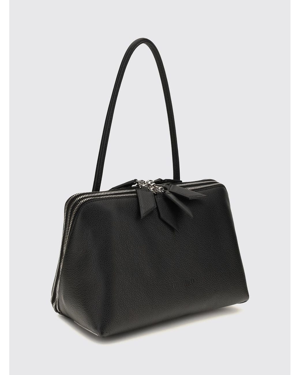 The Attico Black Shoulder Bag