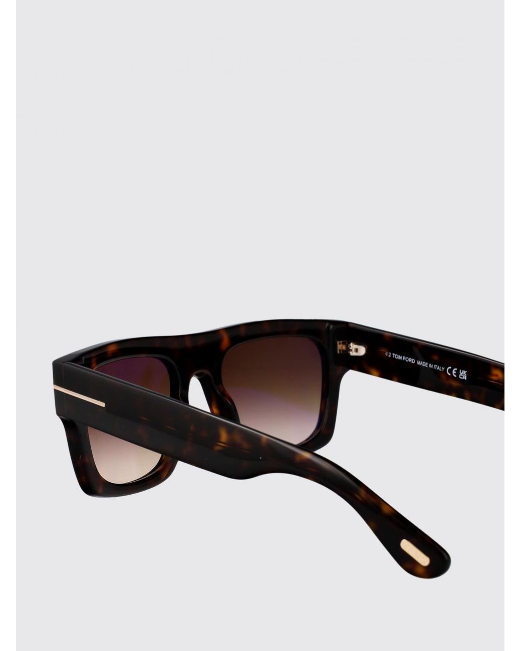 Tom Ford White Ft0711 Acetate Sunglasses for men