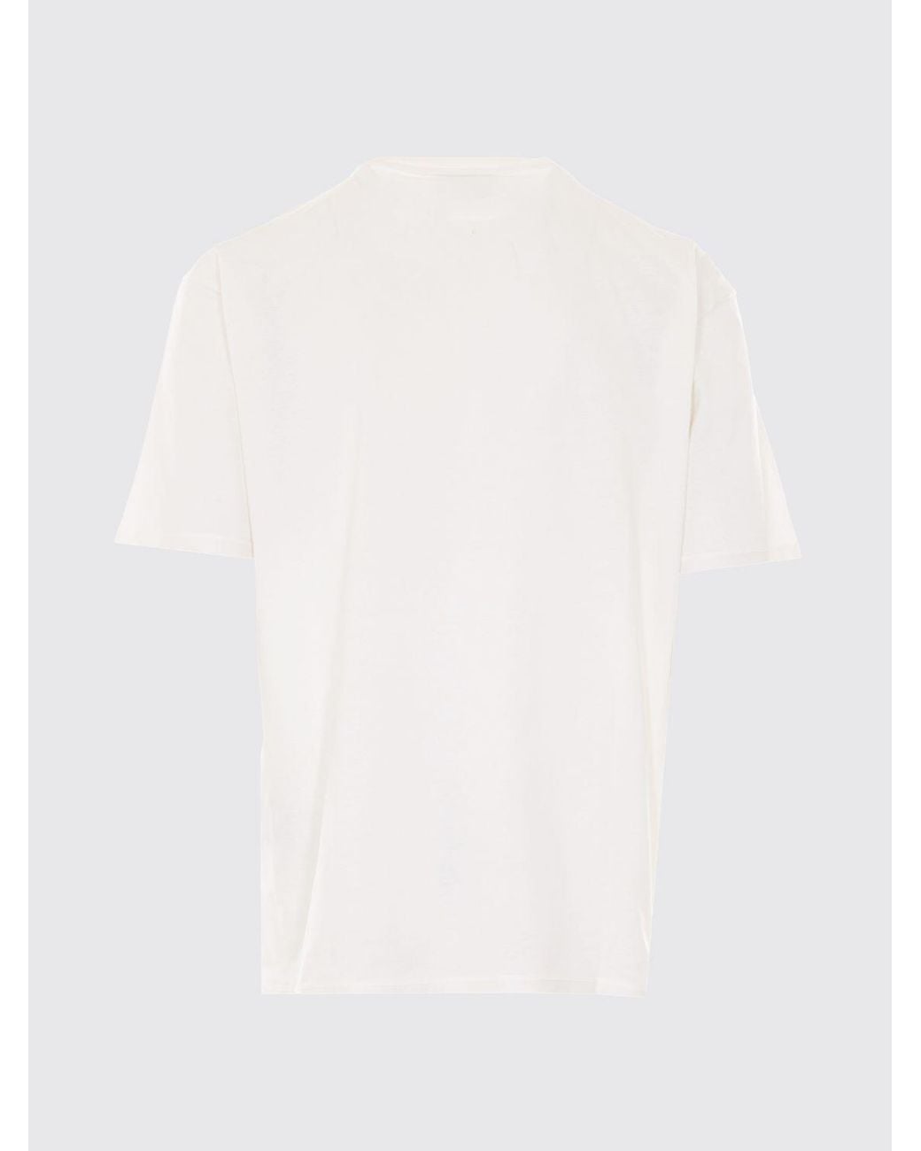 Premiata White Cotton T-Shirt With Logo for men