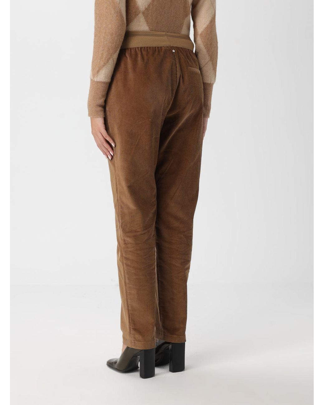 Lorena Antoniazzi Natural Trousers