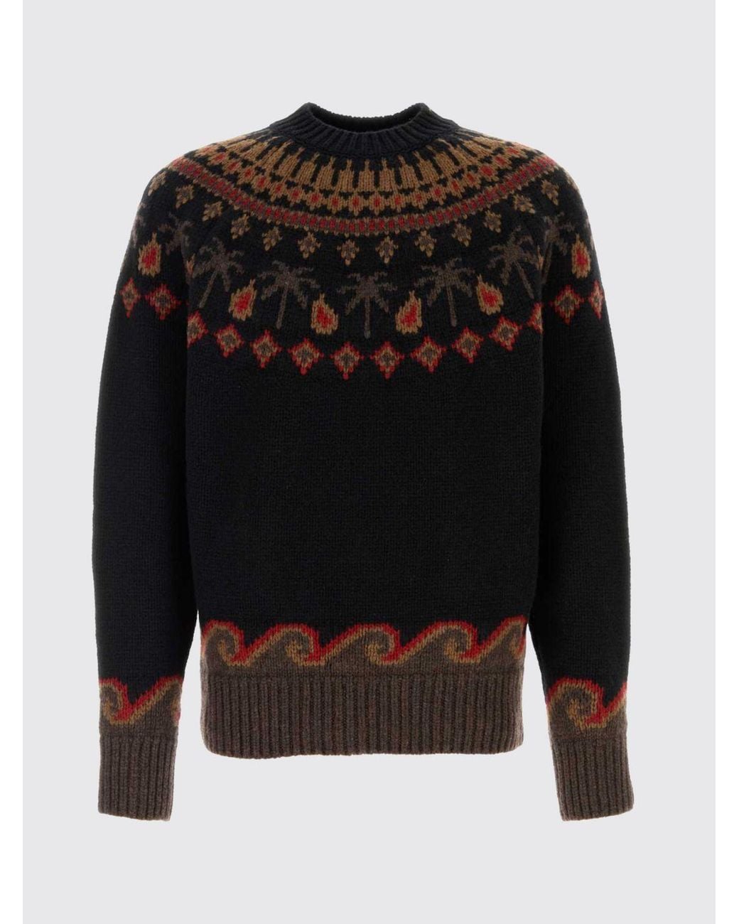 Alanui Blue Sweater for men