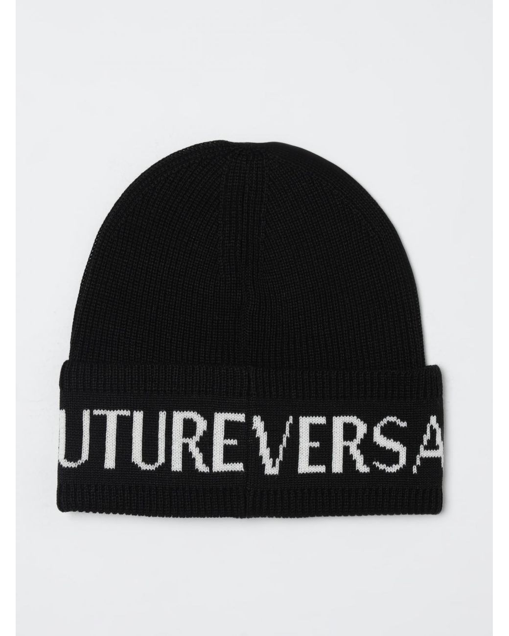 Versace Jeans Couture Black Hat for men