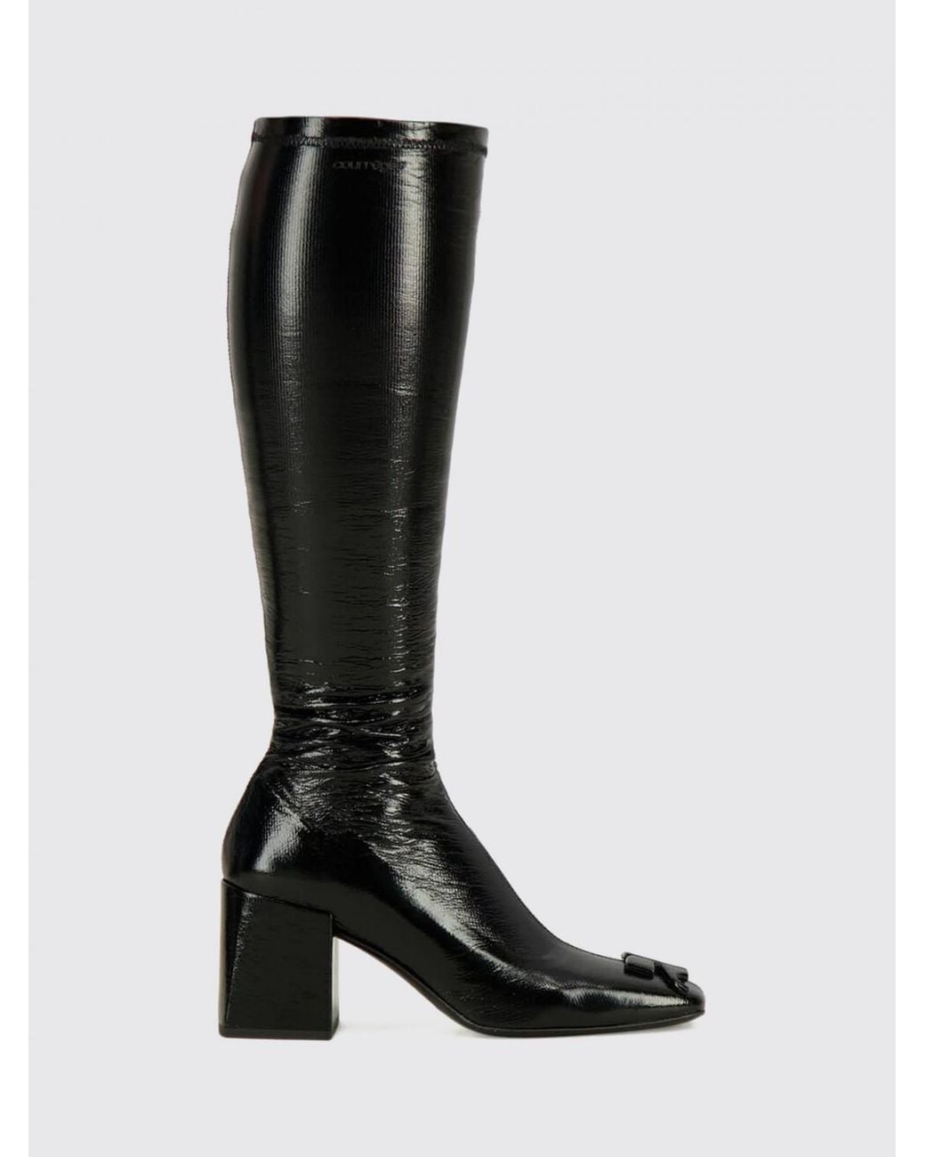 Courreges Black CourrÈ Ges Boots
