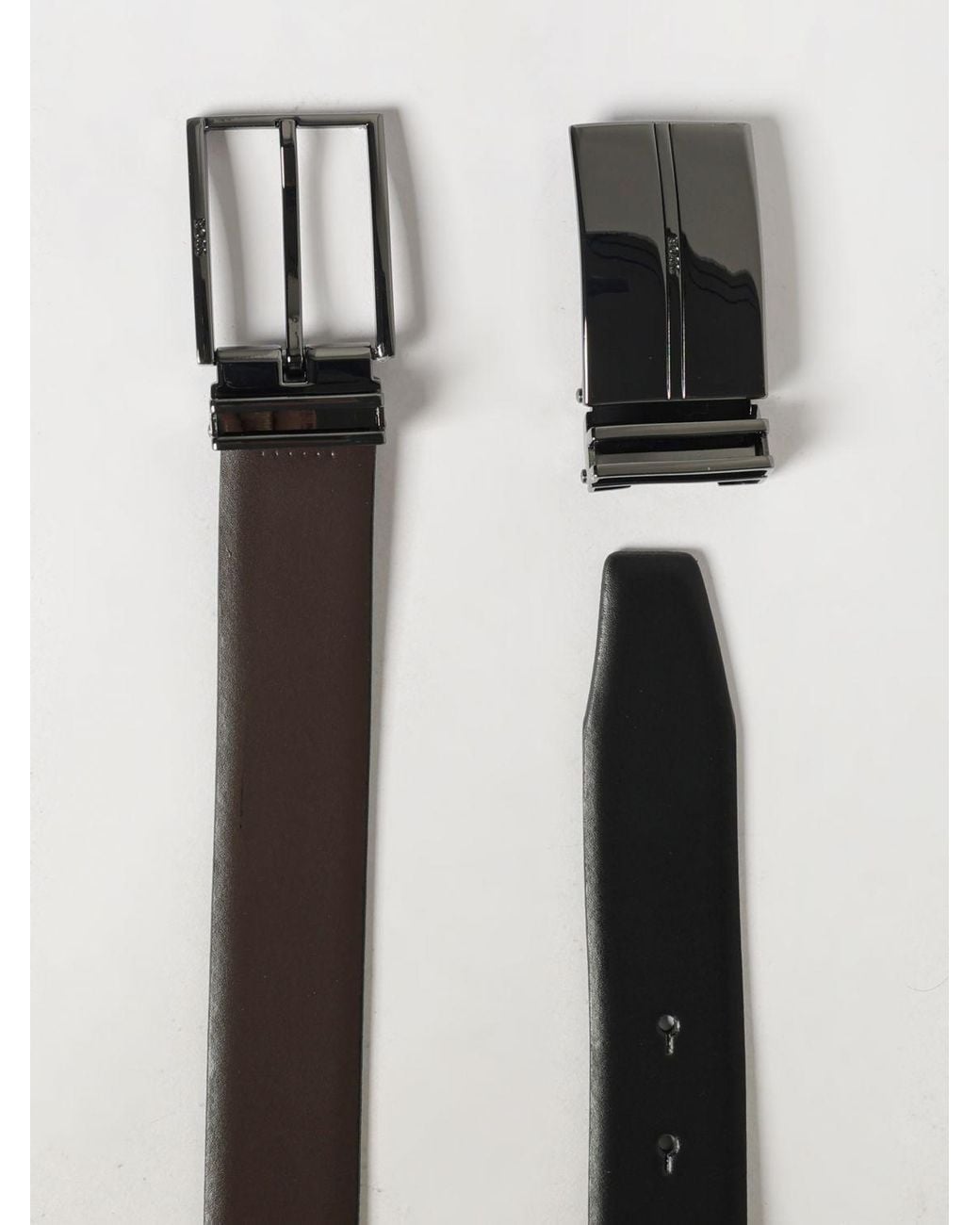 Boss White Belt for men