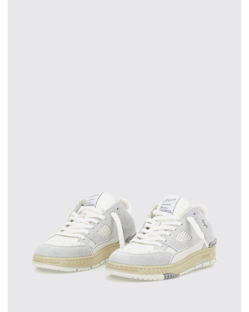 Axel Arigato White Area Lo Fluffy Low-Top Sneakers for men