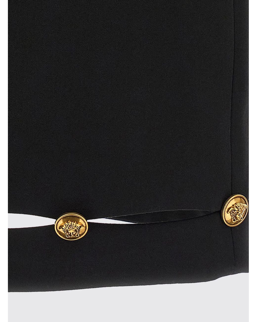 Versace Black Skirt