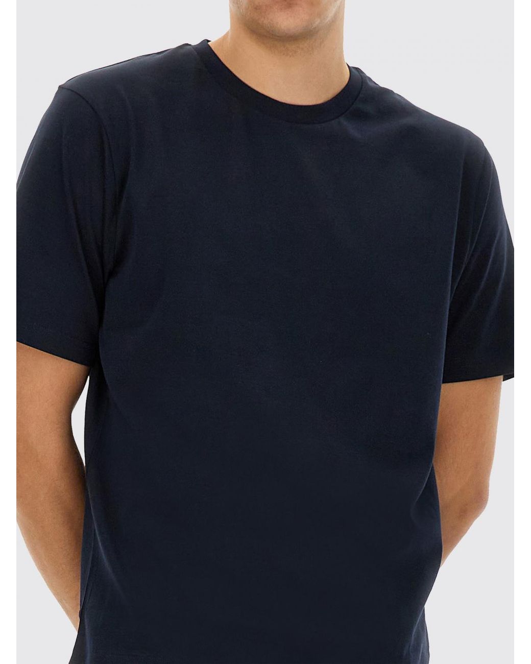 Studio Nicholson Blue Basic Cotton T-Shirt for men