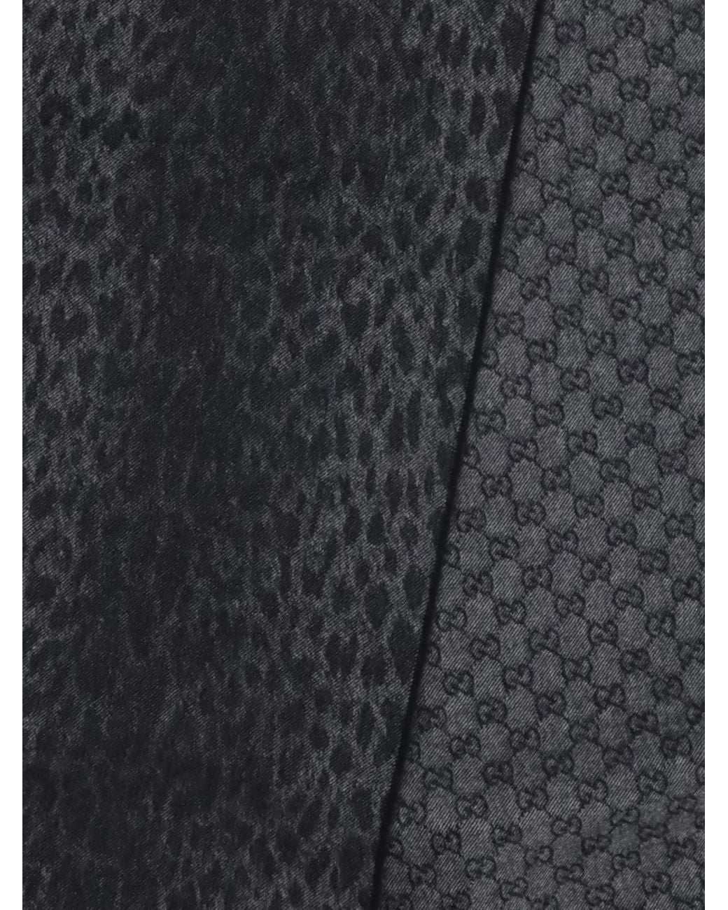 Gucci Black Scarf