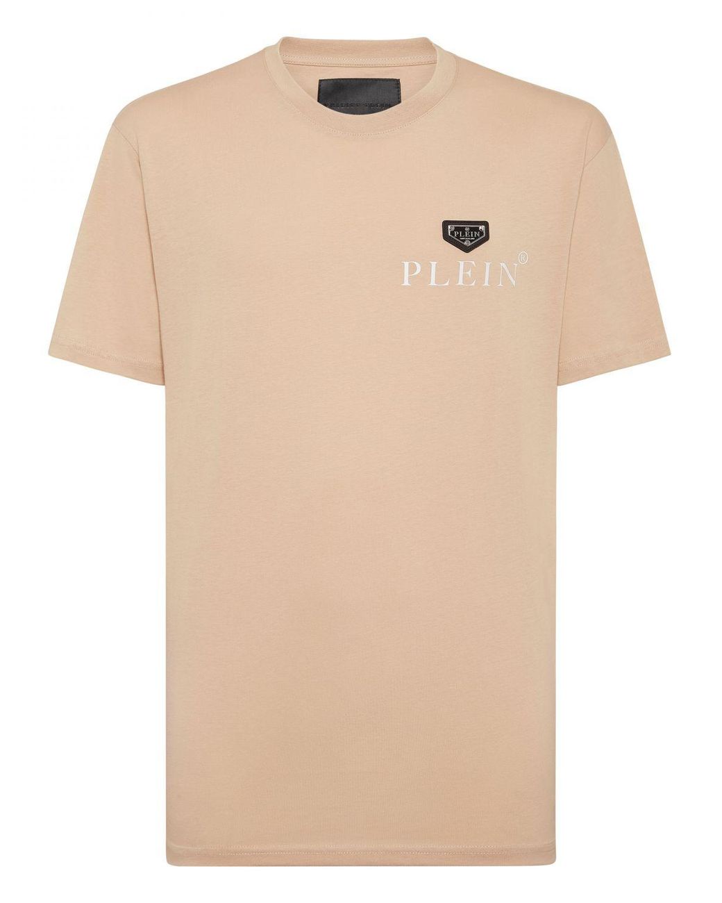 Philipp Plein Natural Crew Neck T-Shirt for men