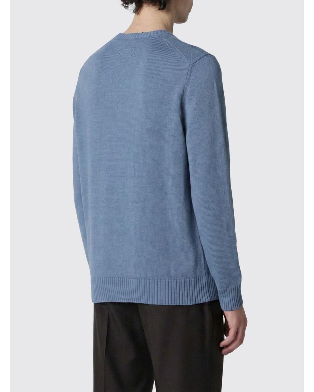 Maglia A Girocollo Basic di Drumohr in Blue da Uomo