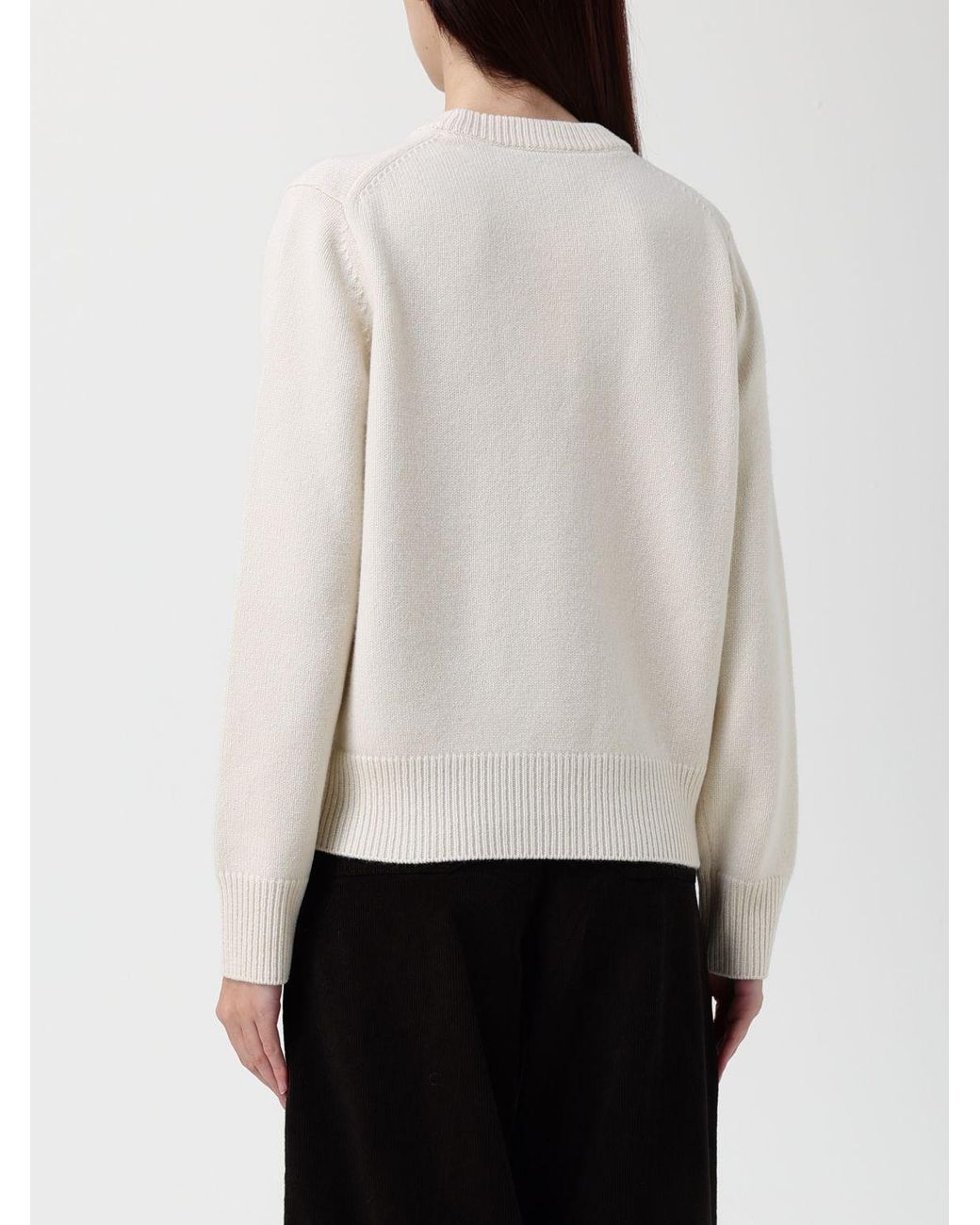 Maison Kitsuné White Maison Kitsun&Eacute Jumper