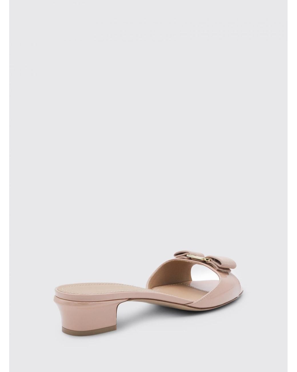 Ferragamo Pink Sandalen Mit Absatz Damen