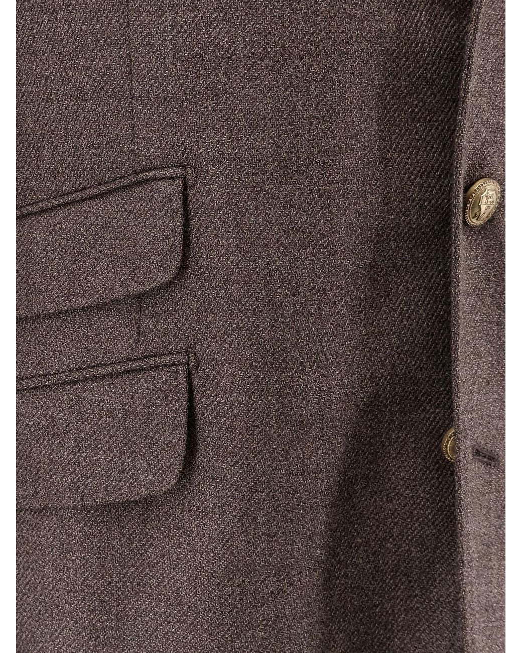 Brunello Cucinelli Brown Jacket for men