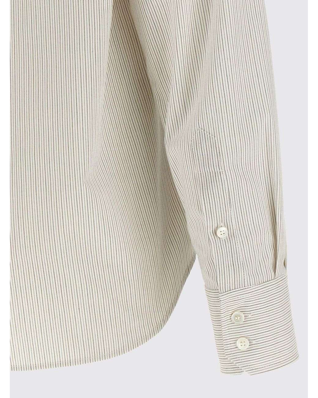 MM6 by Maison Margiela White Cotton Shirt
