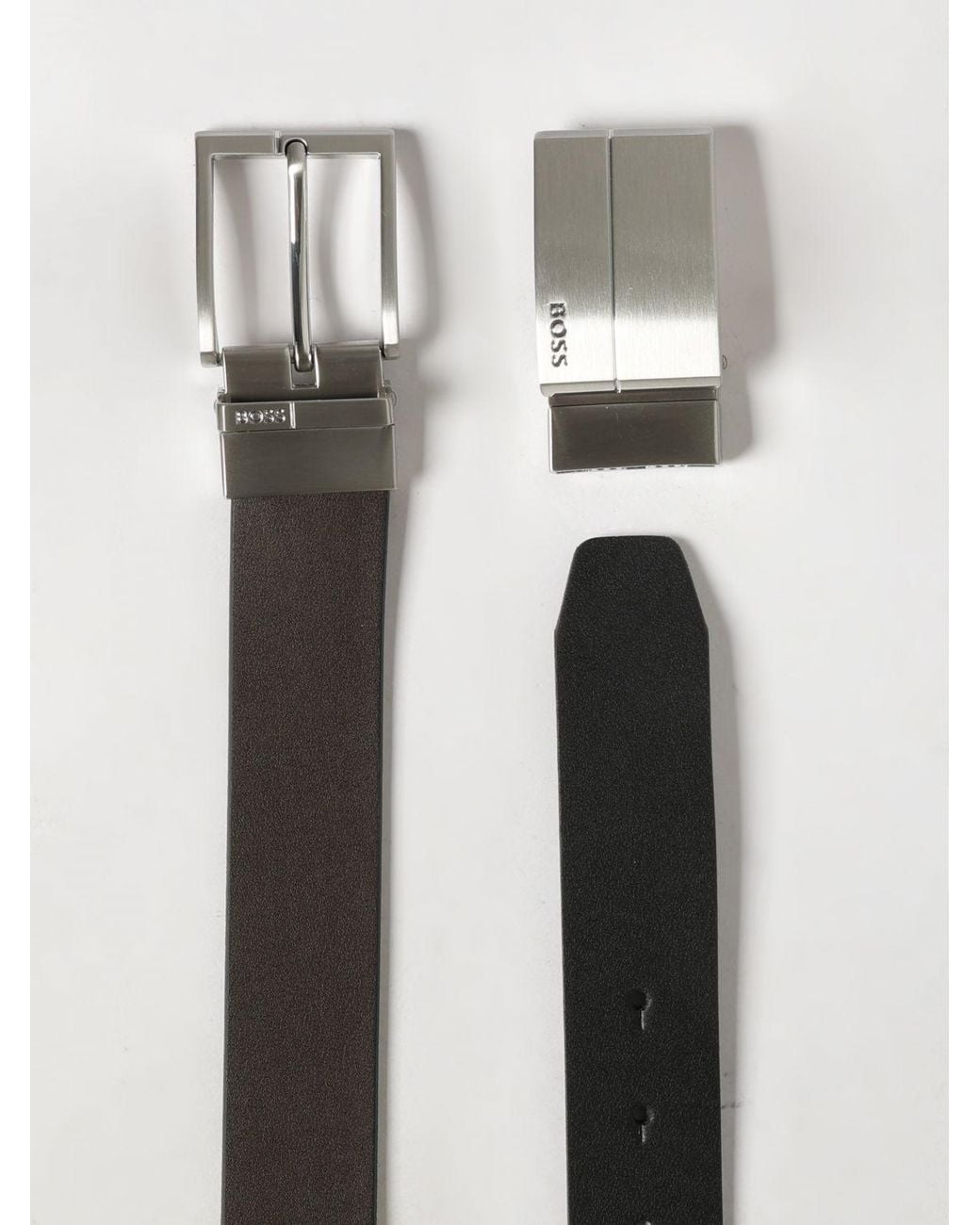 Boss Gray Belt for men