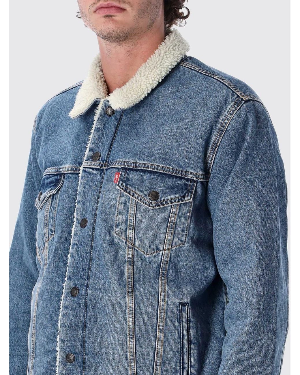 Levi's Blue Jacket for men