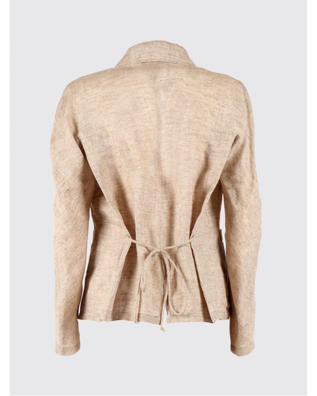 Emporio Armani Natural Linen Blend Blazer