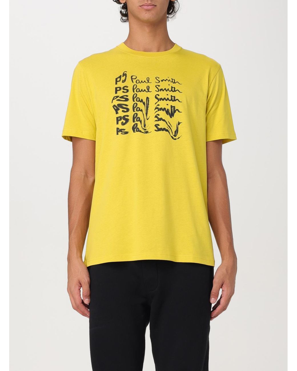 Paul Smith Yellow T-shirt for men