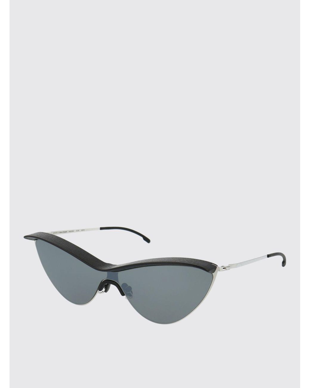 Mykita Black Stainless Steel Sunglasses for men