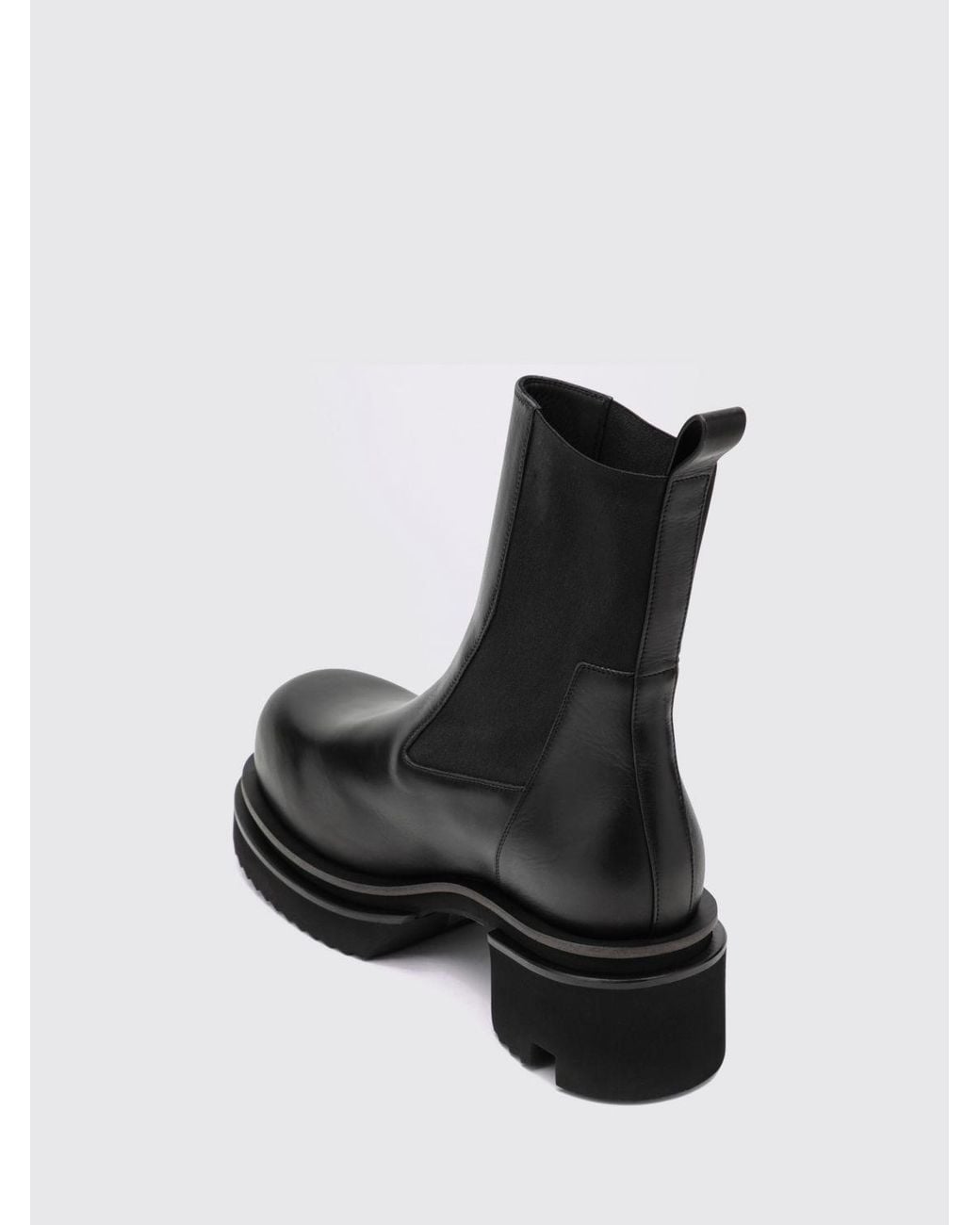 Rick Owens Black Boot for men
