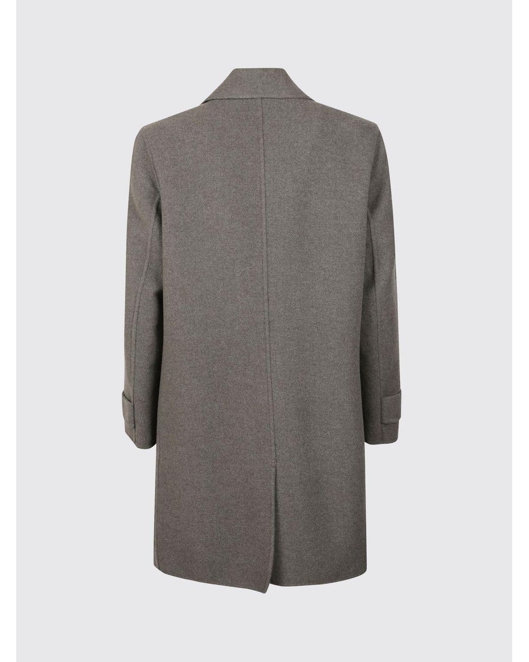 Eleventy Gray Single-Breasted Short Coat for men