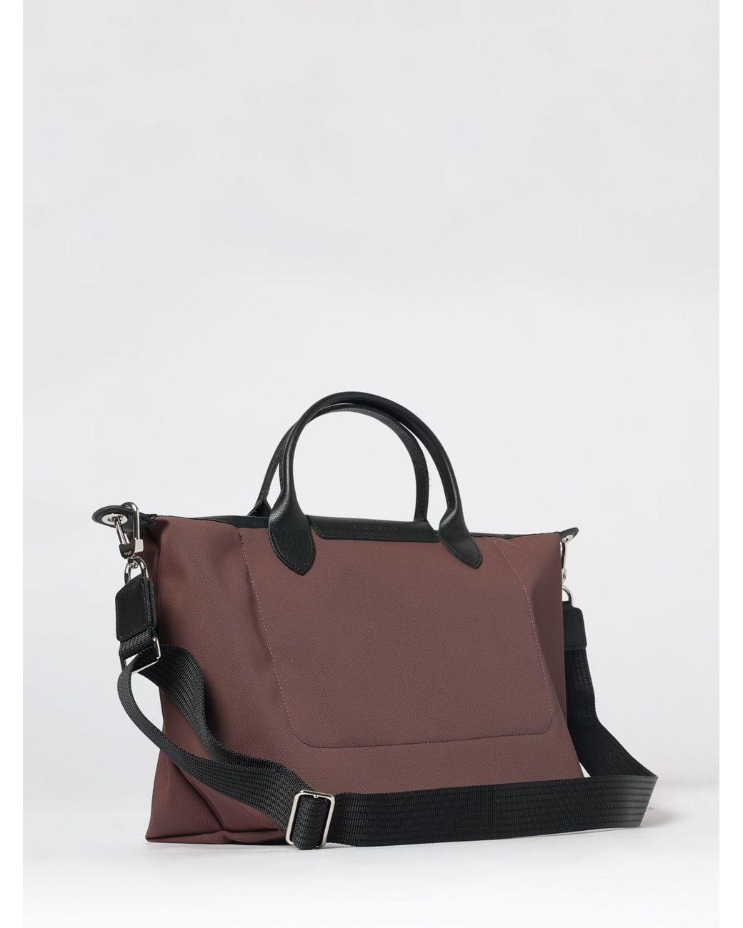 Longchamp Brown Le Pliage Original Packable Recycled Nylon Tote Bag
