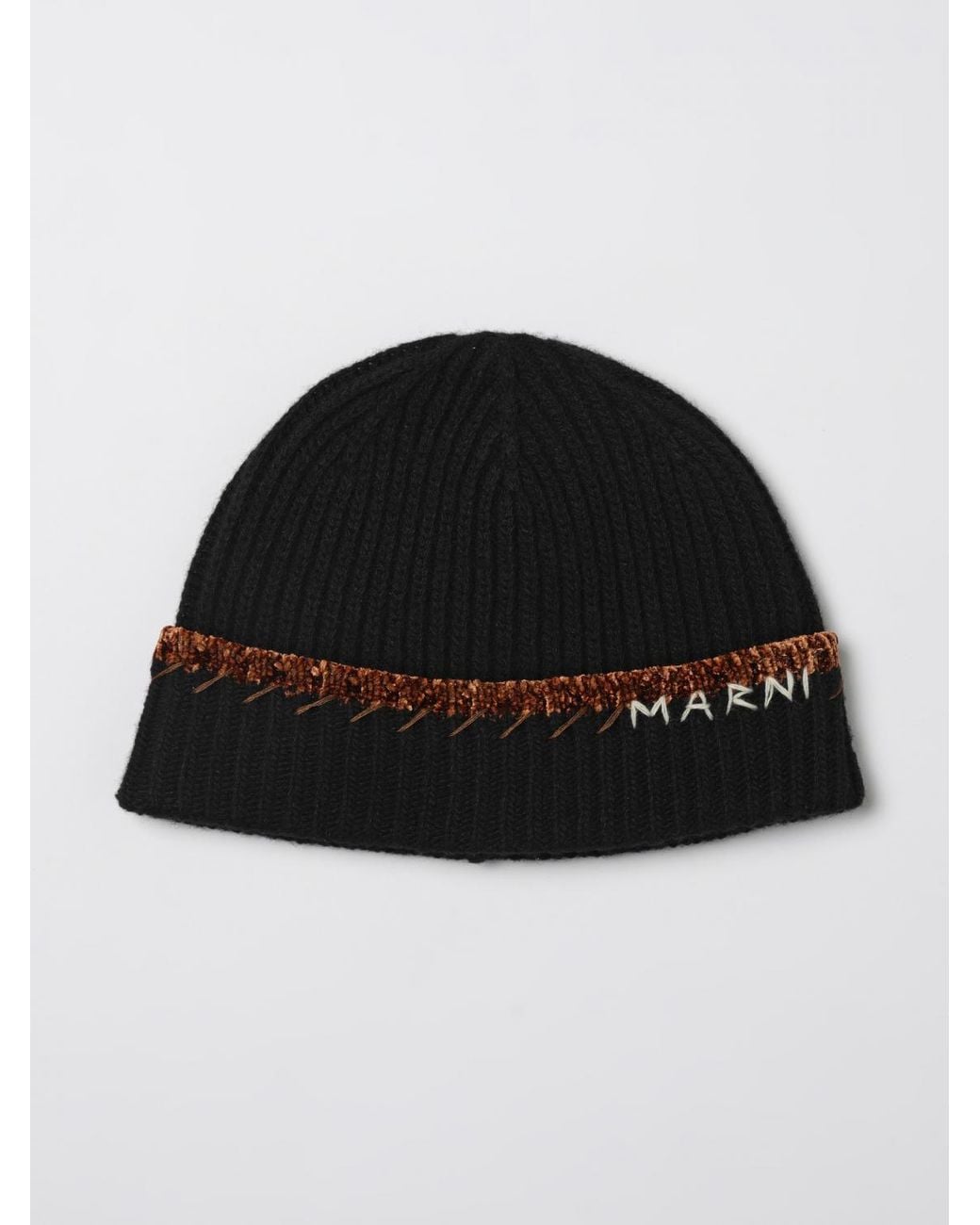 Marni Black Hat for men