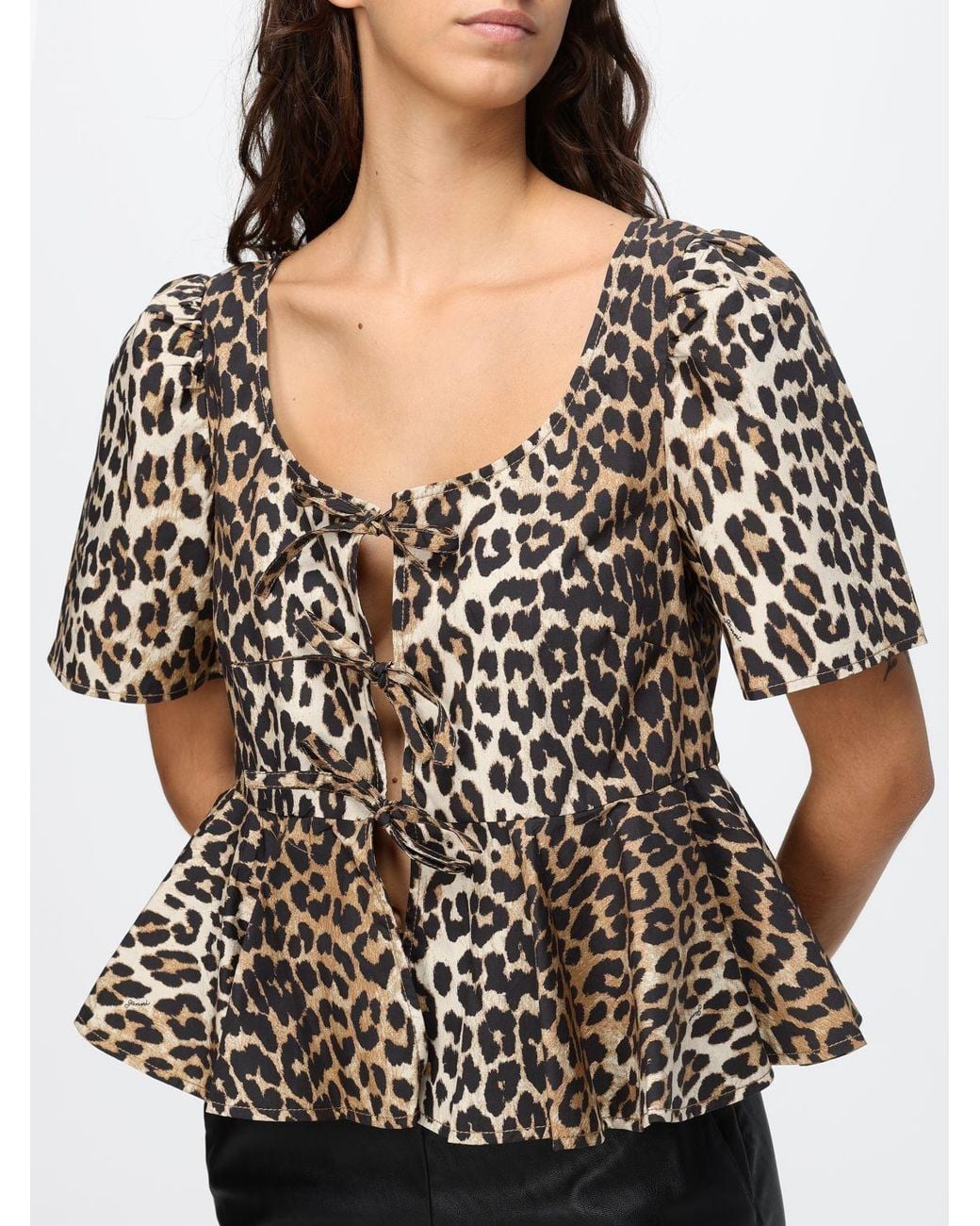 Ganni Black Top