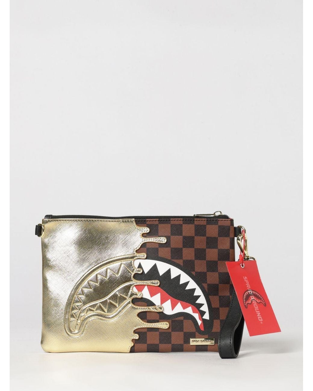 Sprayground Red Pouch for men