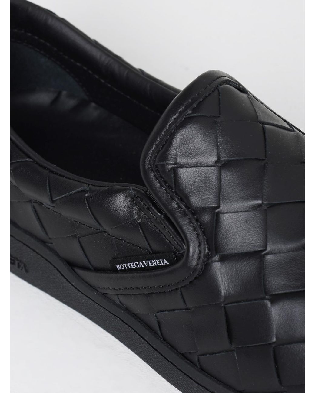 Bottega Veneta Black Sawyer Sneakers