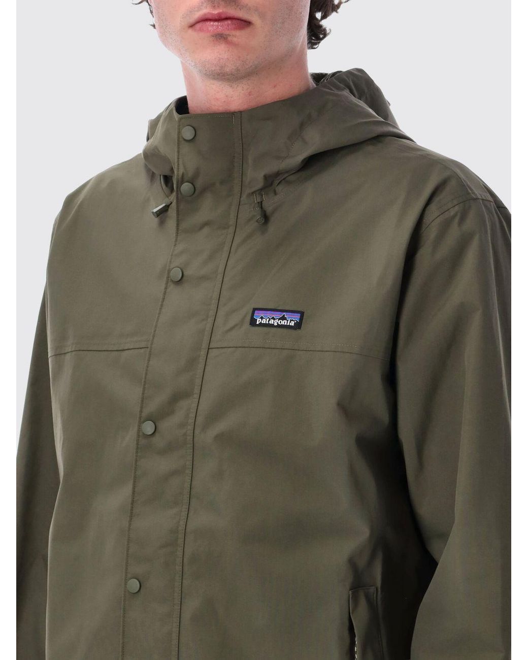 Patagonia Green Outdoor Everyday Rain Jacket for men