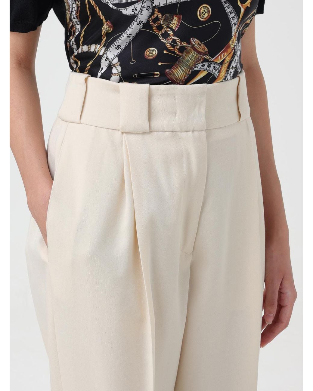 Moschino Couture Natural Pants