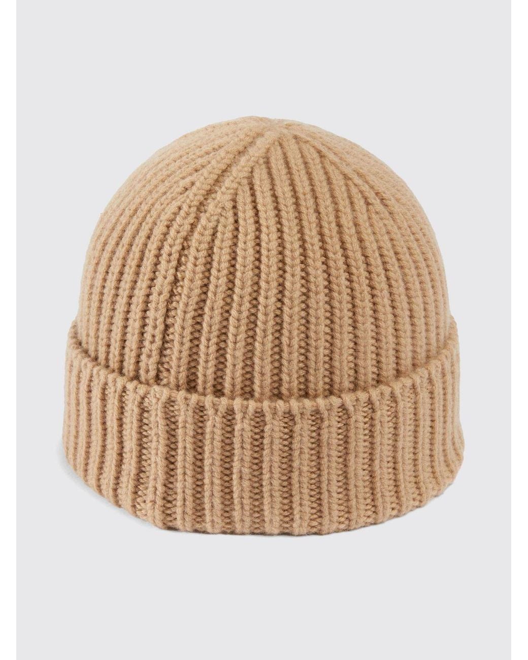 Gucci Natural Gg Monogram Wool And Cashmere Blend Beanie With Cuff