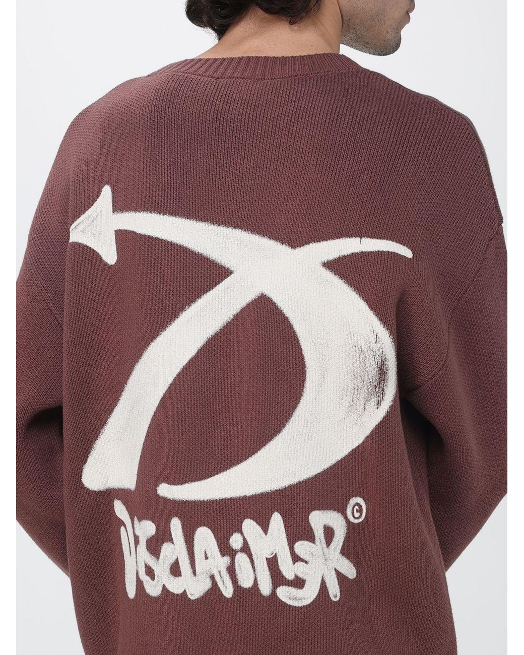 DISCLAIMER Purple Sweater for men