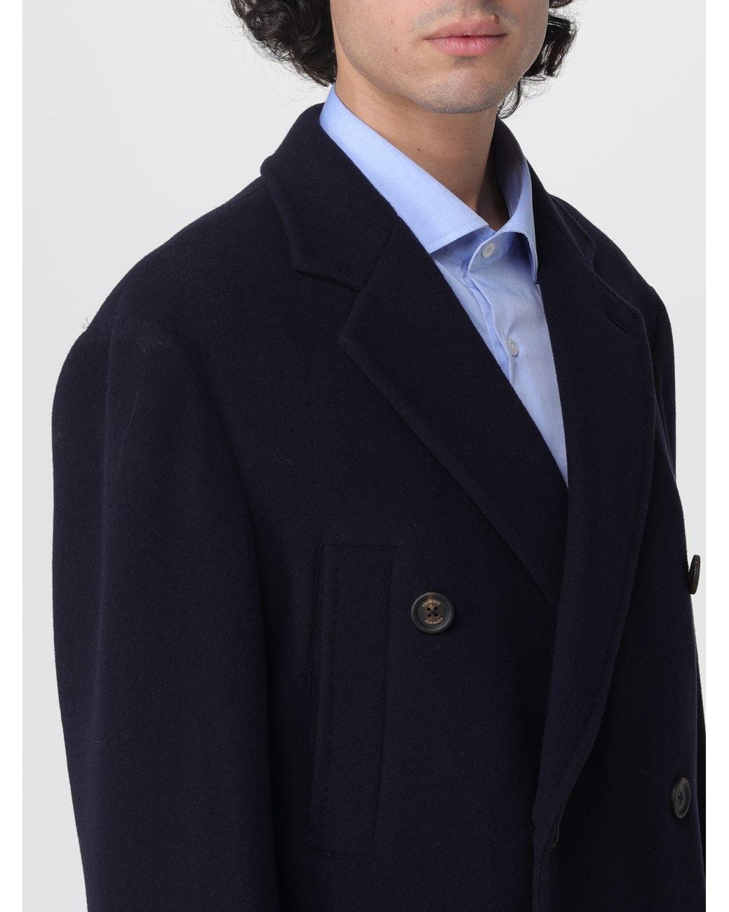 Eleventy Blue Coat for men