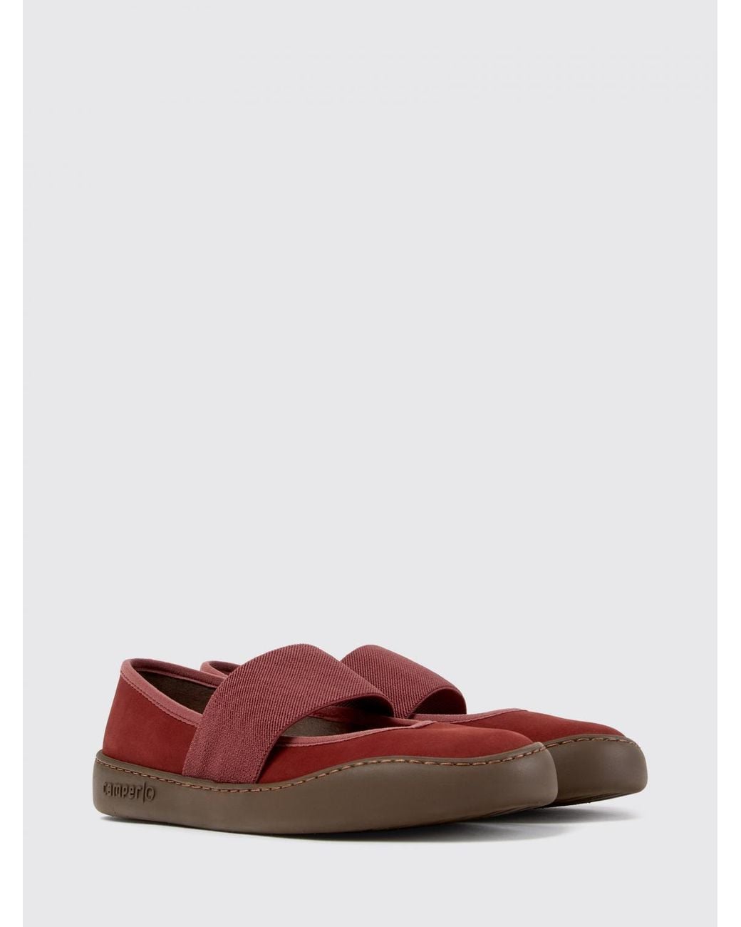 Camper Red Ballet Flat