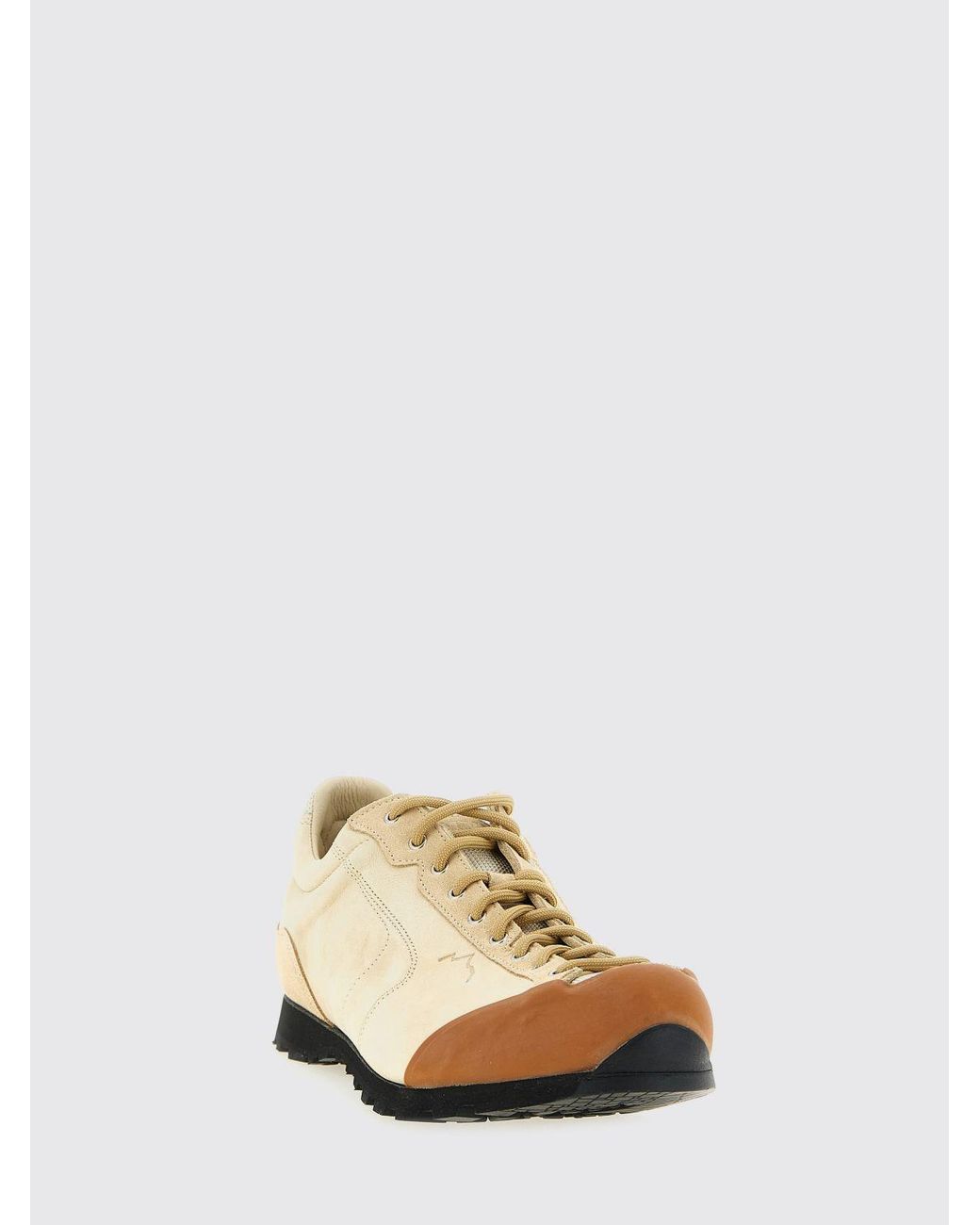Diemme Natural Movida '92 Bicolor Nubuck Sneakers With Vibram Sole for men