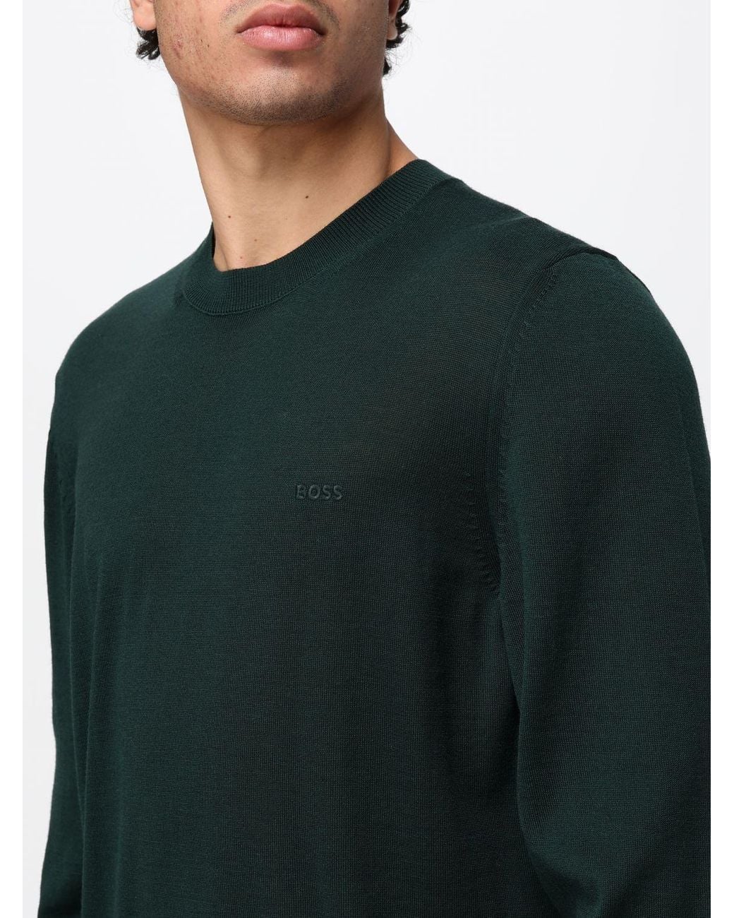 Boss Green Crew-Neck Jumper for men