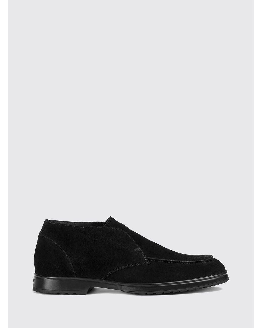 Doucal's White Suede Desert Boots for men