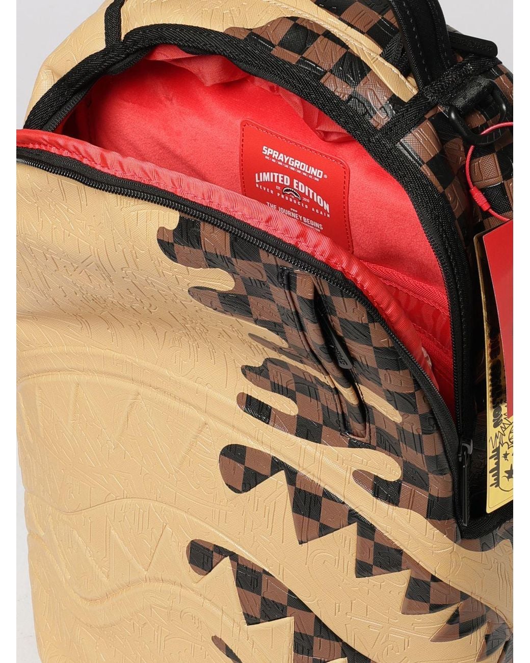 Sprayground Natural Backpack for men
